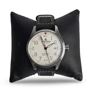 Alpina Startimer Pilot Automatic White Dial Stainless Steel AL-525S4S6 Full Set
